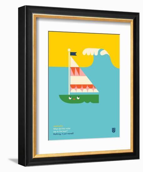 WeeHeeHee, Waved-Wee Society-Framed Art Print