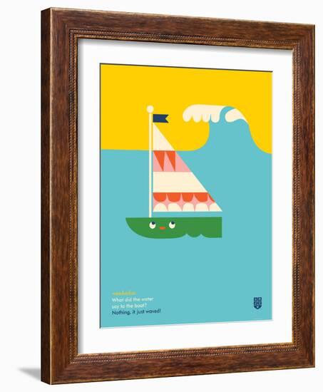 WeeHeeHee, Waved-Wee Society-Framed Art Print