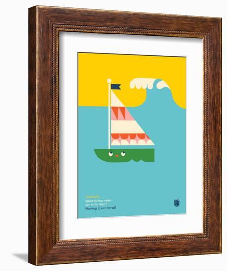 WeeHeeHee, Waved-Wee Society-Framed Premium Giclee Print