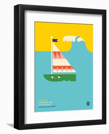 WeeHeeHee, Waved-Wee Society-Framed Premium Giclee Print