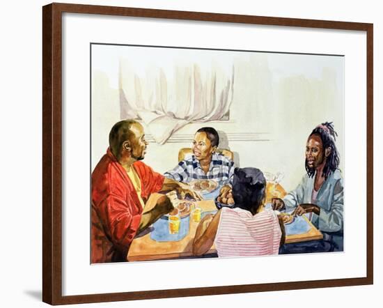 Weekend Breakfast, 2003-Colin Bootman-Framed Giclee Print