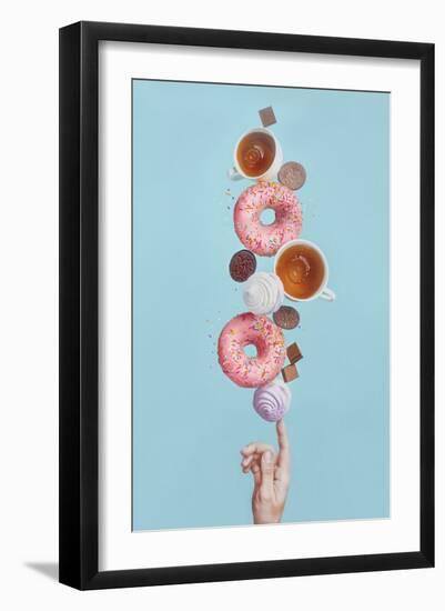 Weekend Donuts-Dina Belenko-Framed Giclee Print