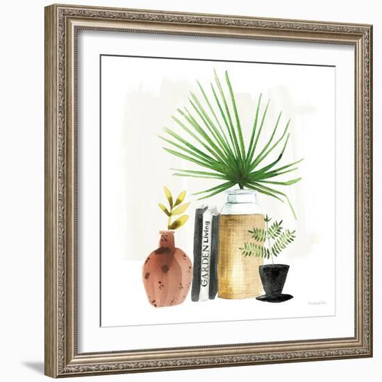 Weekend Plants IV-Mercedes Lopez Charro-Framed Art Print