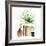 Weekend Plants IV-Mercedes Lopez Charro-Framed Art Print