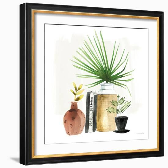 Weekend Plants IV-Mercedes Lopez Charro-Framed Art Print