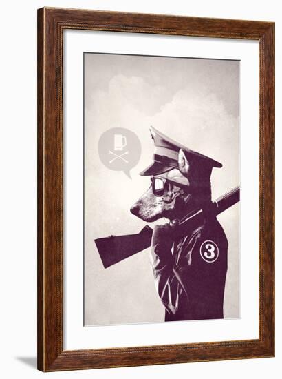 Weekend Warrior-Hidden Moves-Framed Art Print