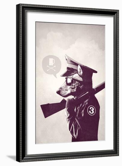 Weekend Warrior-Hidden Moves-Framed Art Print