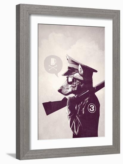 Weekend Warrior-Hidden Moves-Framed Art Print