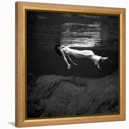 Weeki Wachee Spring, Florida-Toni Frissell-Framed Stretched Canvas