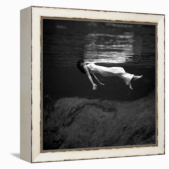 Weeki Wachee Spring, Florida-Toni Frissell-Framed Stretched Canvas