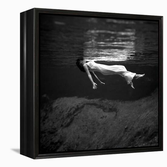 Weeki Wachee Spring, Florida-Toni Frissell-Framed Stretched Canvas