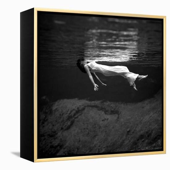 Weeki Wachee Spring, Florida-Toni Frissell-Framed Stretched Canvas