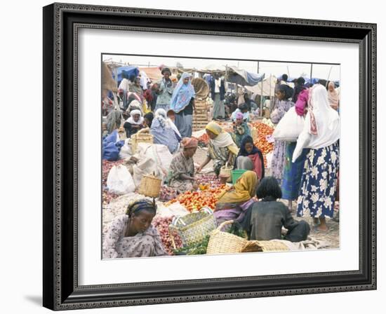 Weekly Market in Bati, the Largest Outside Addis Ababa, Northern Highlands, Ethiopia, Africa-Tony Waltham-Framed Photographic Print