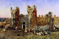 At the Gate of Shelah, Past and Present-Weeks Edwin Lord-Mounted Giclee Print