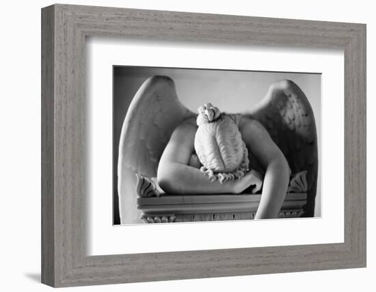 Weeping Angel 2-John Gusky-Framed Photographic Print