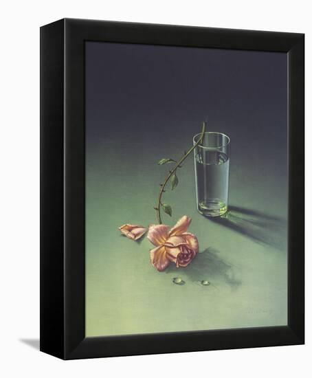 Weeping Rose-Vladimir Tretchikoff-Framed Stretched Canvas