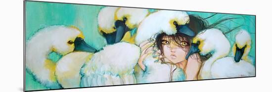 Weeping Swans-Camilla D'Errico-Mounted Art Print