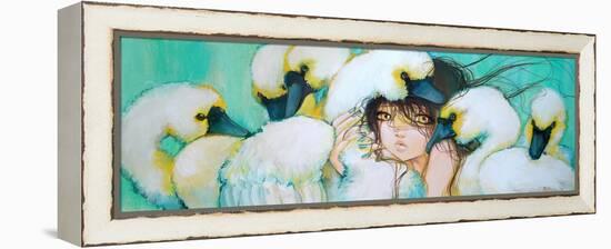 Weeping Swans-Camilla D'Errico-Framed Stretched Canvas