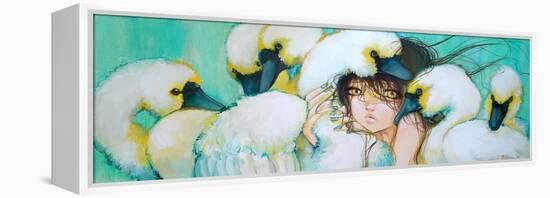 Weeping Swans-Camilla D'Errico-Framed Stretched Canvas