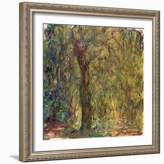 Weeping Willow, 1918-19-Claude Monet-Framed Giclee Print