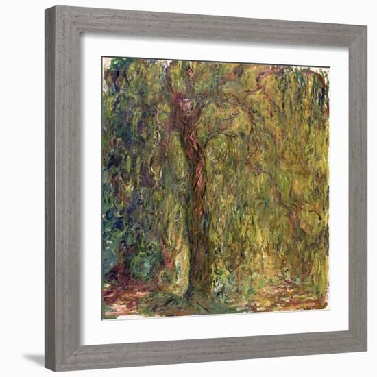 Weeping Willow, 1918-19-Claude Monet-Framed Giclee Print