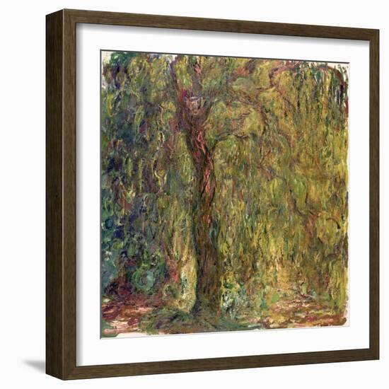 Weeping Willow, 1918-19-Claude Monet-Framed Giclee Print