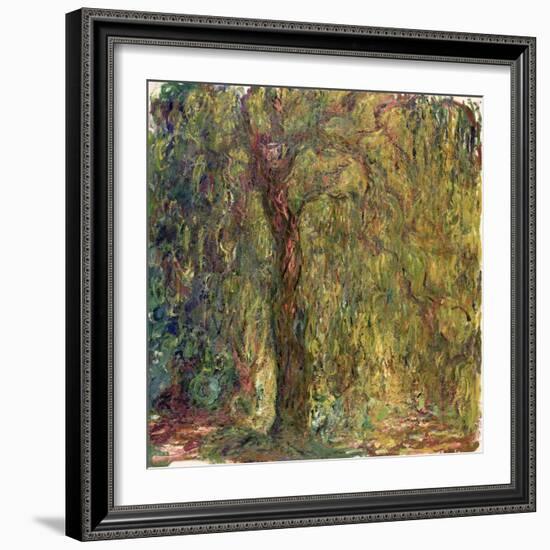 Weeping Willow, 1918-19-Claude Monet-Framed Giclee Print