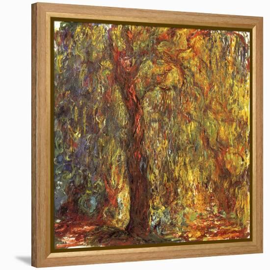 Weeping Willow, 1919-Claude Monet-Framed Premier Image Canvas