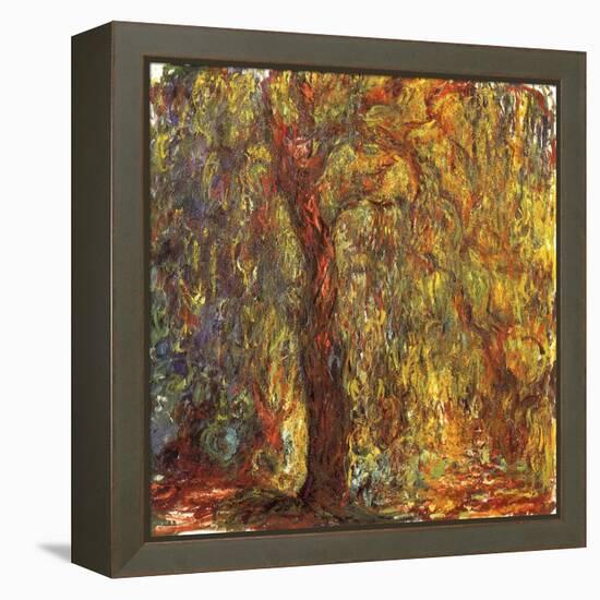 Weeping Willow, 1919-Claude Monet-Framed Premier Image Canvas