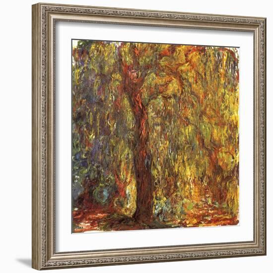 Weeping Willow, 1919-Claude Monet-Framed Giclee Print