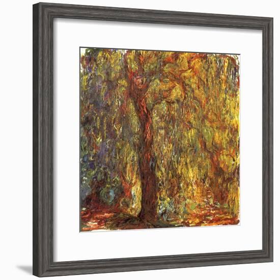 Weeping Willow, 1919-Claude Monet-Framed Giclee Print