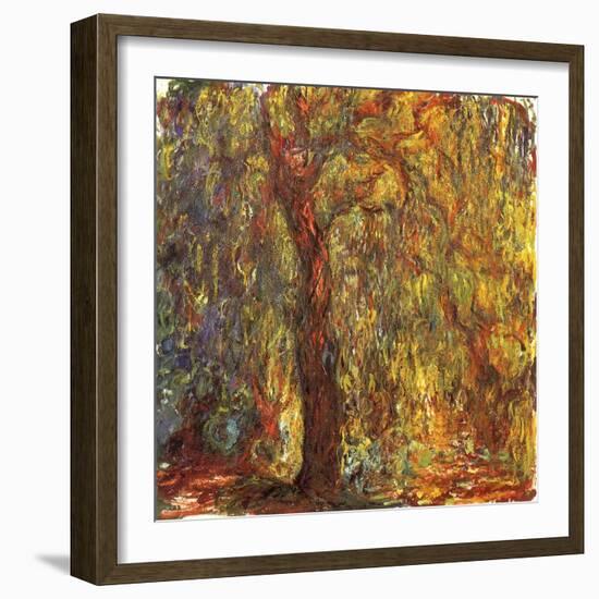 Weeping Willow, 1919-Claude Monet-Framed Giclee Print