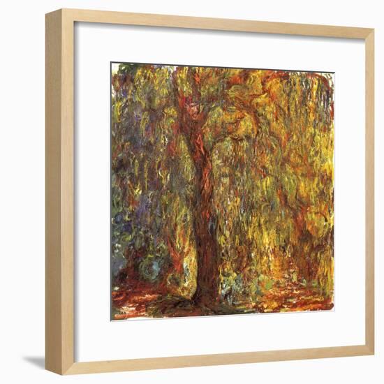 Weeping Willow, 1919-Claude Monet-Framed Giclee Print