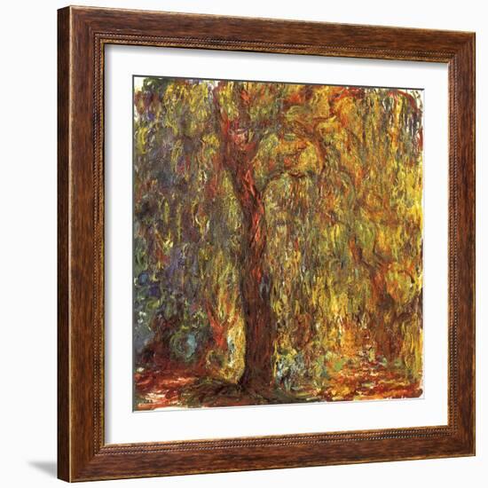 Weeping Willow, 1919-Claude Monet-Framed Giclee Print