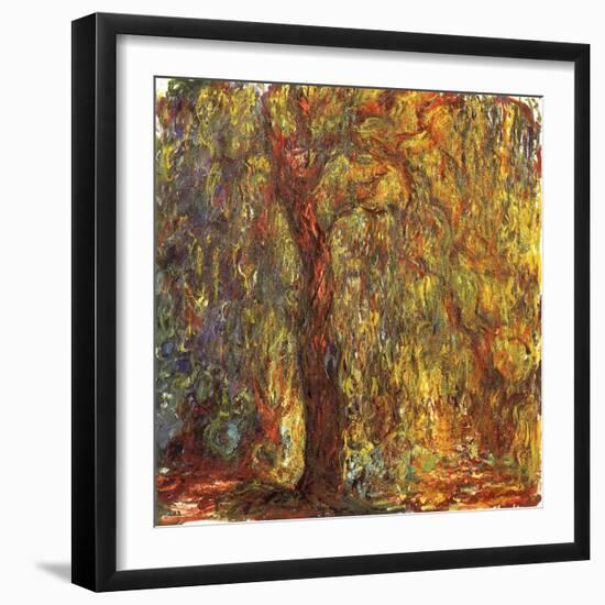 Weeping Willow, 1919-Claude Monet-Framed Giclee Print