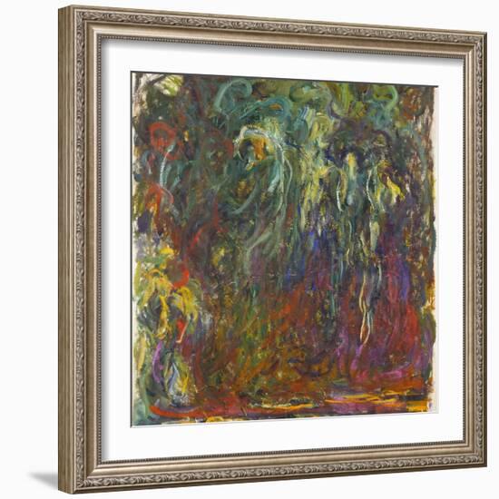 Weeping Willow, 1922-Claude Monet-Framed Giclee Print