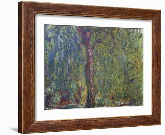 Weeping Willow, C. 1919-Claude Monet-Framed Giclee Print