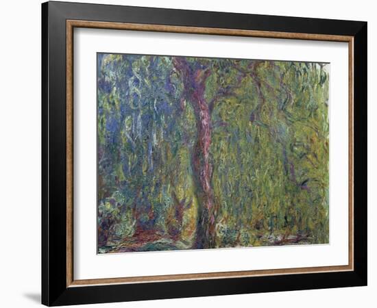 Weeping Willow, C. 1919-Claude Monet-Framed Giclee Print