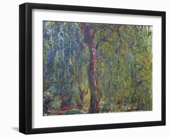 Weeping Willow, C. 1919-Claude Monet-Framed Giclee Print