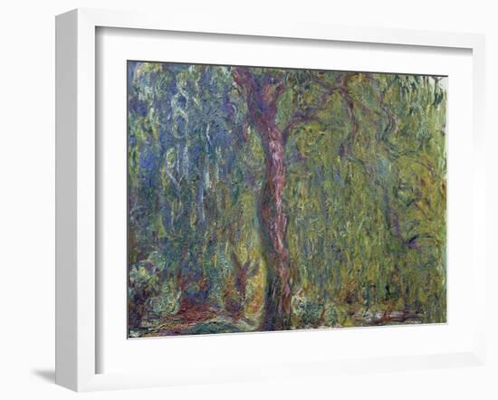 Weeping Willow, C. 1919-Claude Monet-Framed Giclee Print