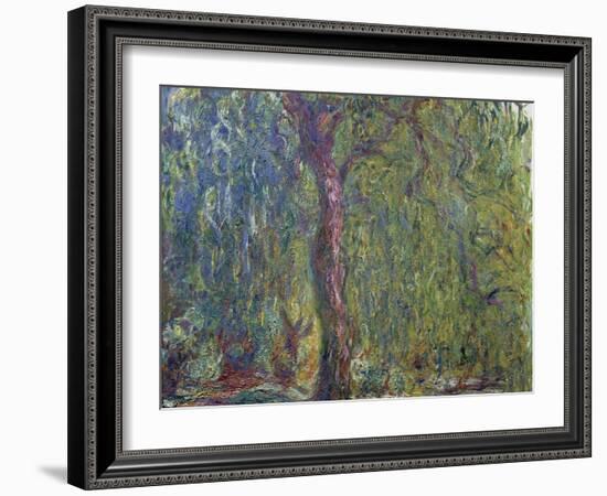 Weeping Willow, C. 1919-Claude Monet-Framed Giclee Print