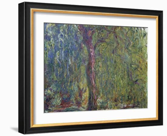 Weeping Willow, C. 1919-Claude Monet-Framed Giclee Print