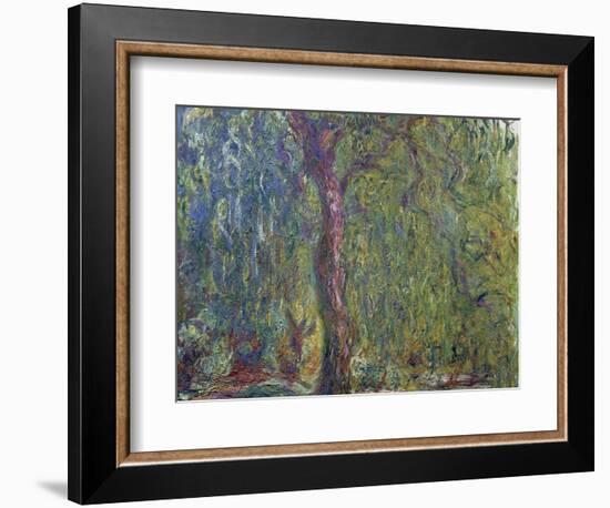 Weeping Willow, C. 1919-Claude Monet-Framed Giclee Print