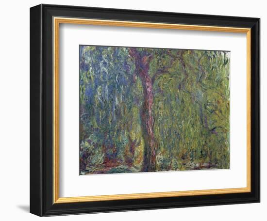 Weeping Willow, C. 1919-Claude Monet-Framed Giclee Print