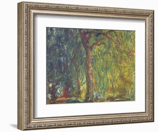 Weeping Willow-Claude Monet-Framed Giclee Print