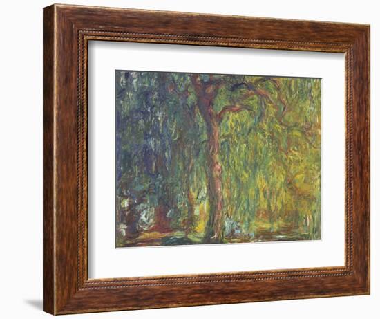 Weeping Willow-Claude Monet-Framed Giclee Print