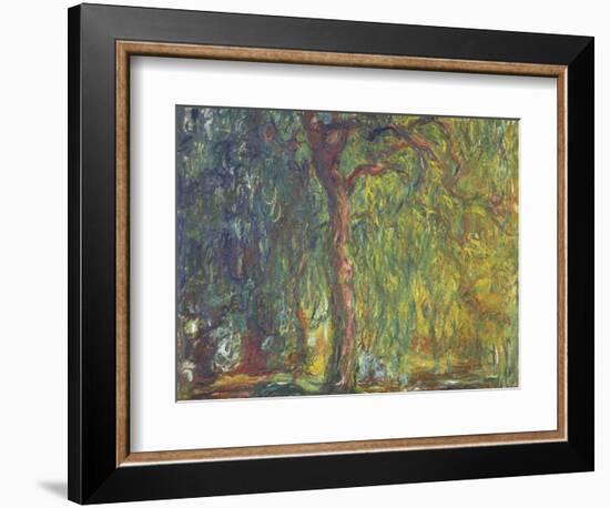 Weeping Willow-Claude Monet-Framed Giclee Print