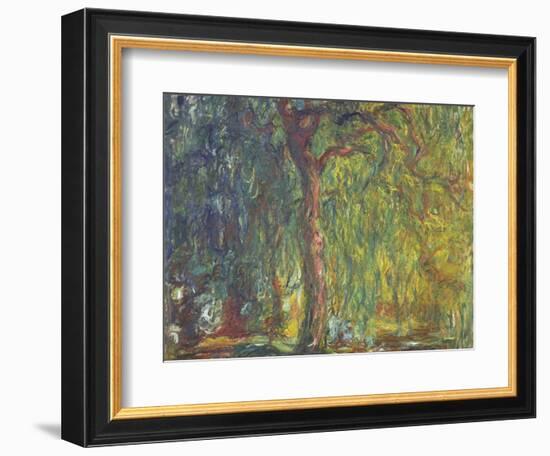Weeping Willow-Claude Monet-Framed Giclee Print