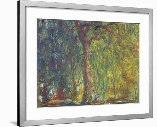 Weeping Willow-Claude Monet-Framed Giclee Print