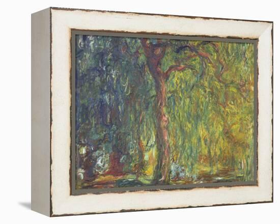 Weeping Willow-Claude Monet-Framed Premier Image Canvas